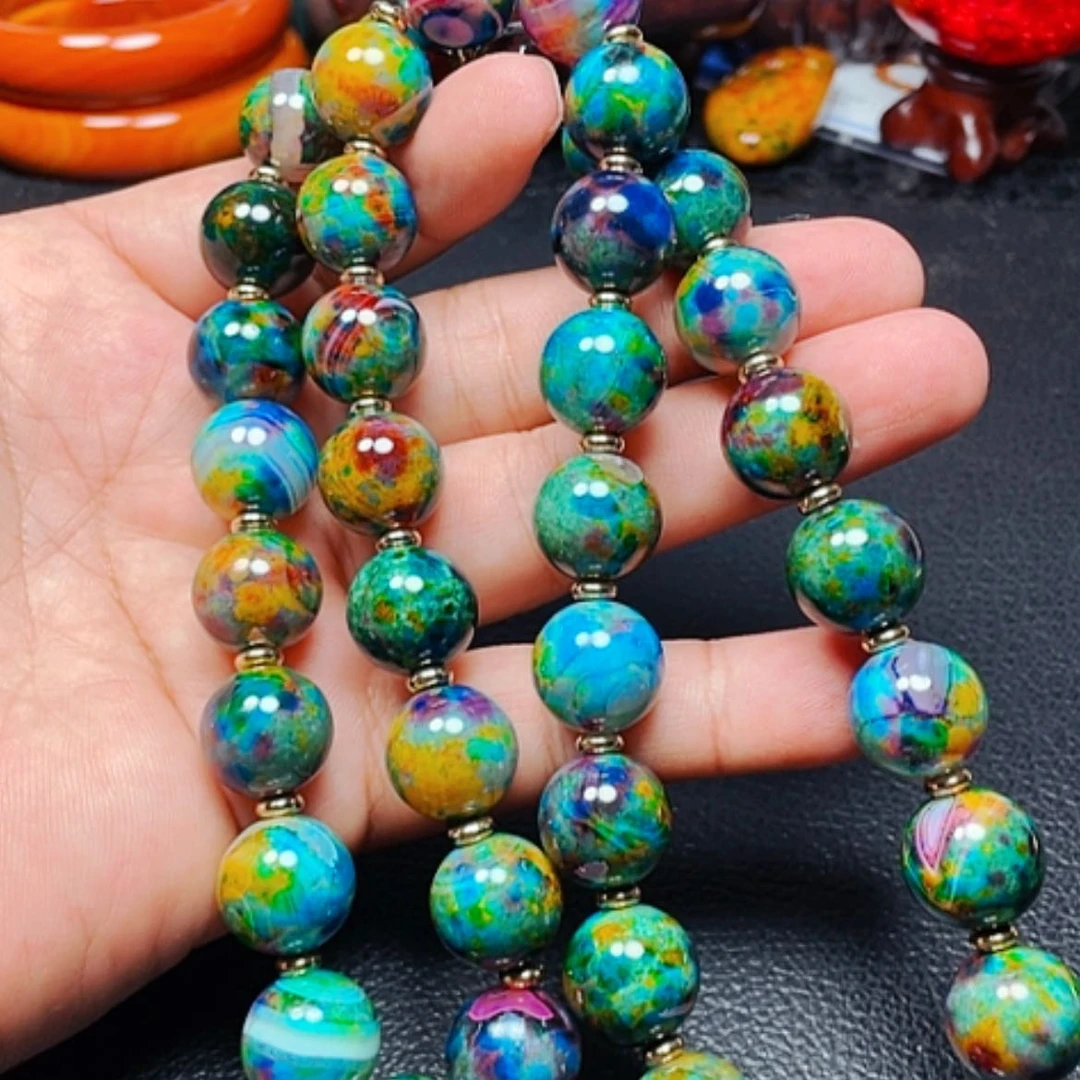 【闪购商品】玛瑙/玉髓手链未镶嵌龙1髓项14