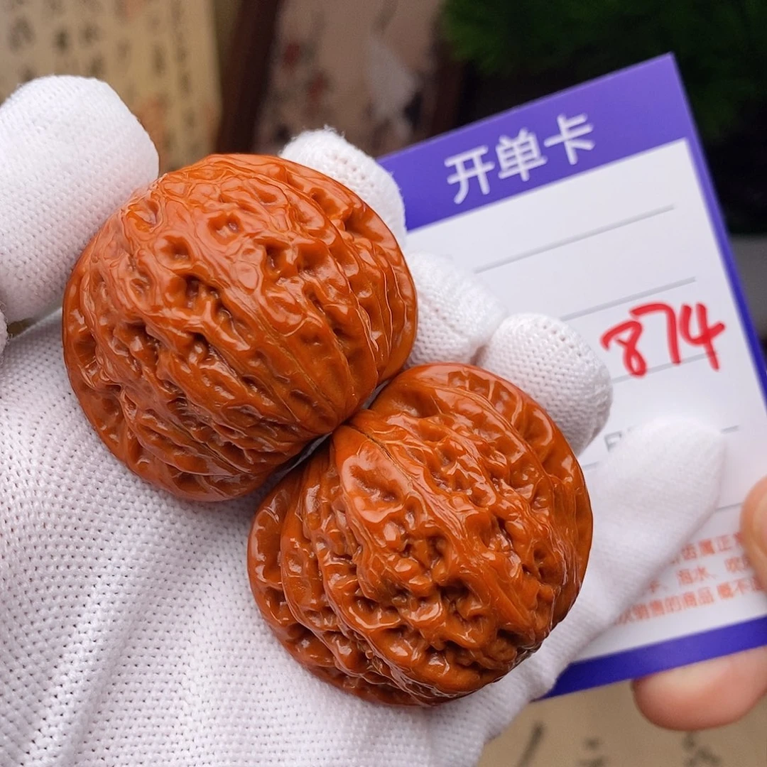 把件文玩核桃42.5铁锤874