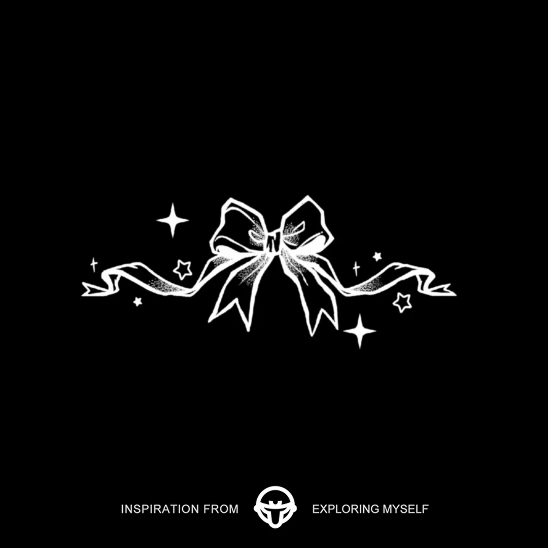 再变 星愿蝶结草本纹身贴防水持久逼真纹身贴纹身图案纹身R501