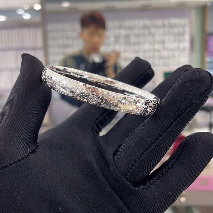 足银足银圈58手镯