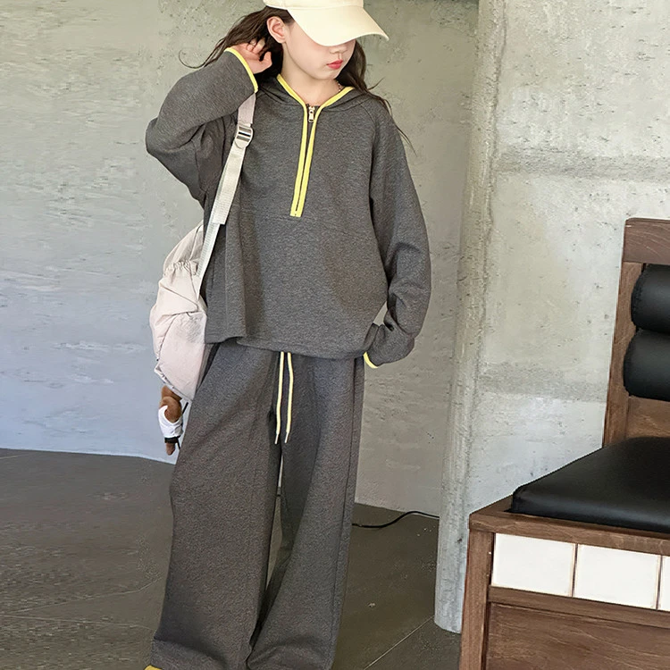 MK&DK女童套装秋装2025新款女大童运动休闲潮酷童装儿童时髦衣服