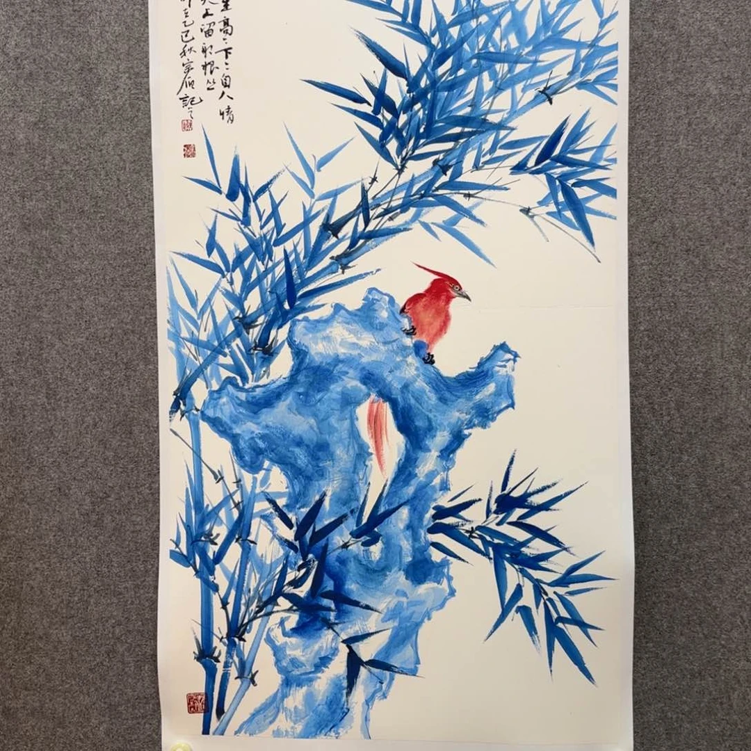 国画谢宗伯老师手绘作品