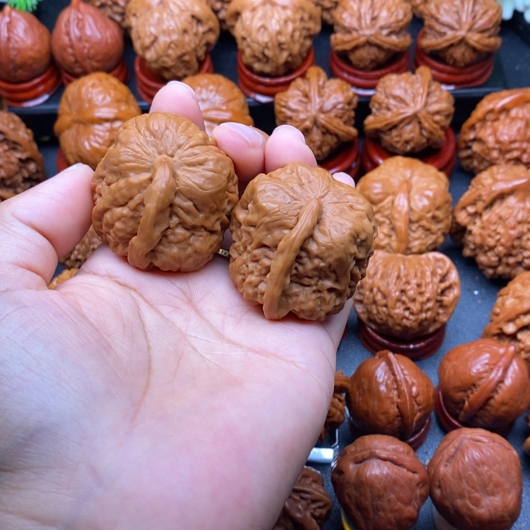 把件文玩核桃一帆风顺