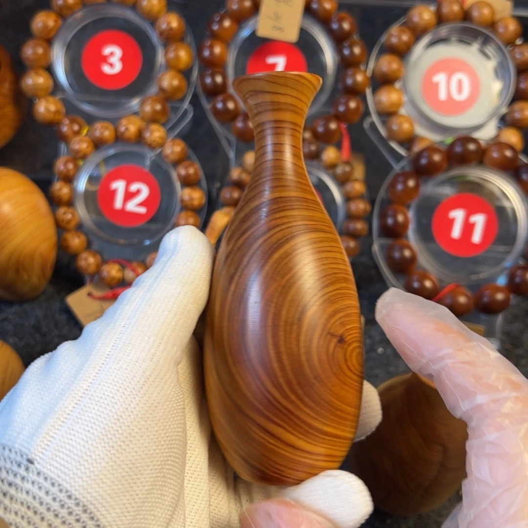 管***房柏木（崖柏）太行崖柏花瓶