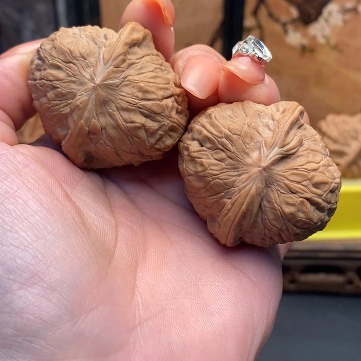 文玩核桃把件168南瓜38全品