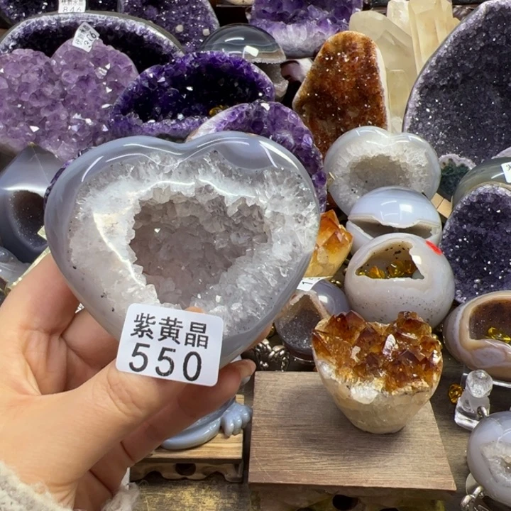 未镶嵌大型摆件（非配饰）紫晶550