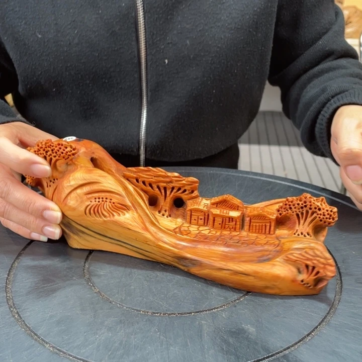 柏木（崖柏）山水倒流香送两盒香