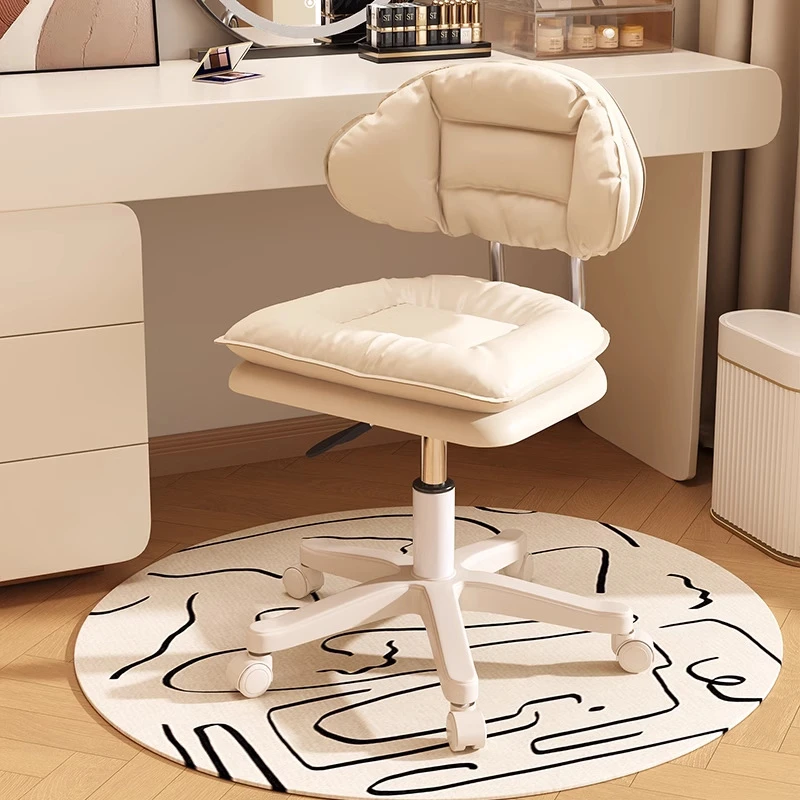 靠背凳升降办公转椅子化妆椅凳子书桌椅简约卧室电脑椅家用电脑椅