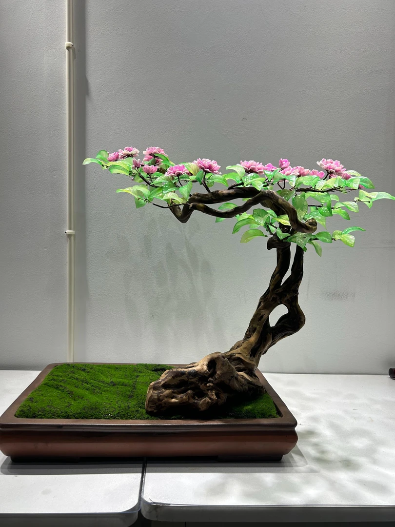 精品仿真花盆景免浇水免施肥免打理免养护所见即所得