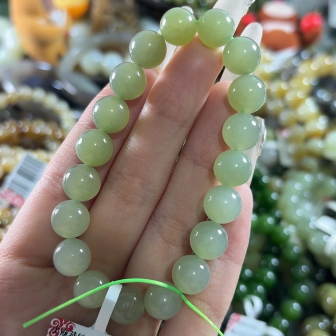 和田玉未镶嵌手链110