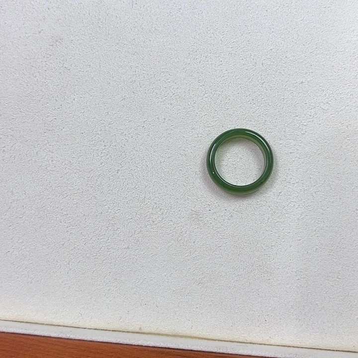 和田玉戒圈未镶嵌锦****利