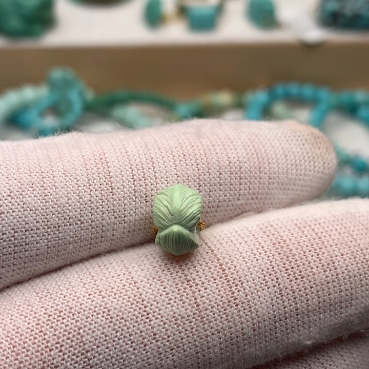 绿松石未镶嵌珠宝奇石9mm