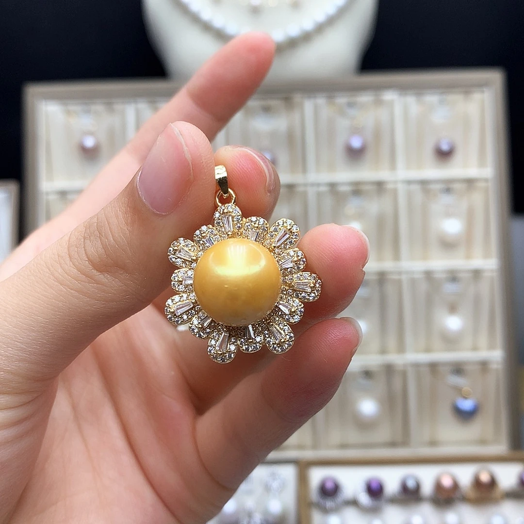 颈饰淡水珍珠合金