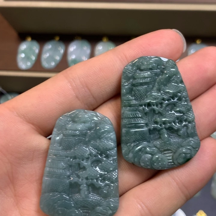 翡翠裸石多样性发货发其一