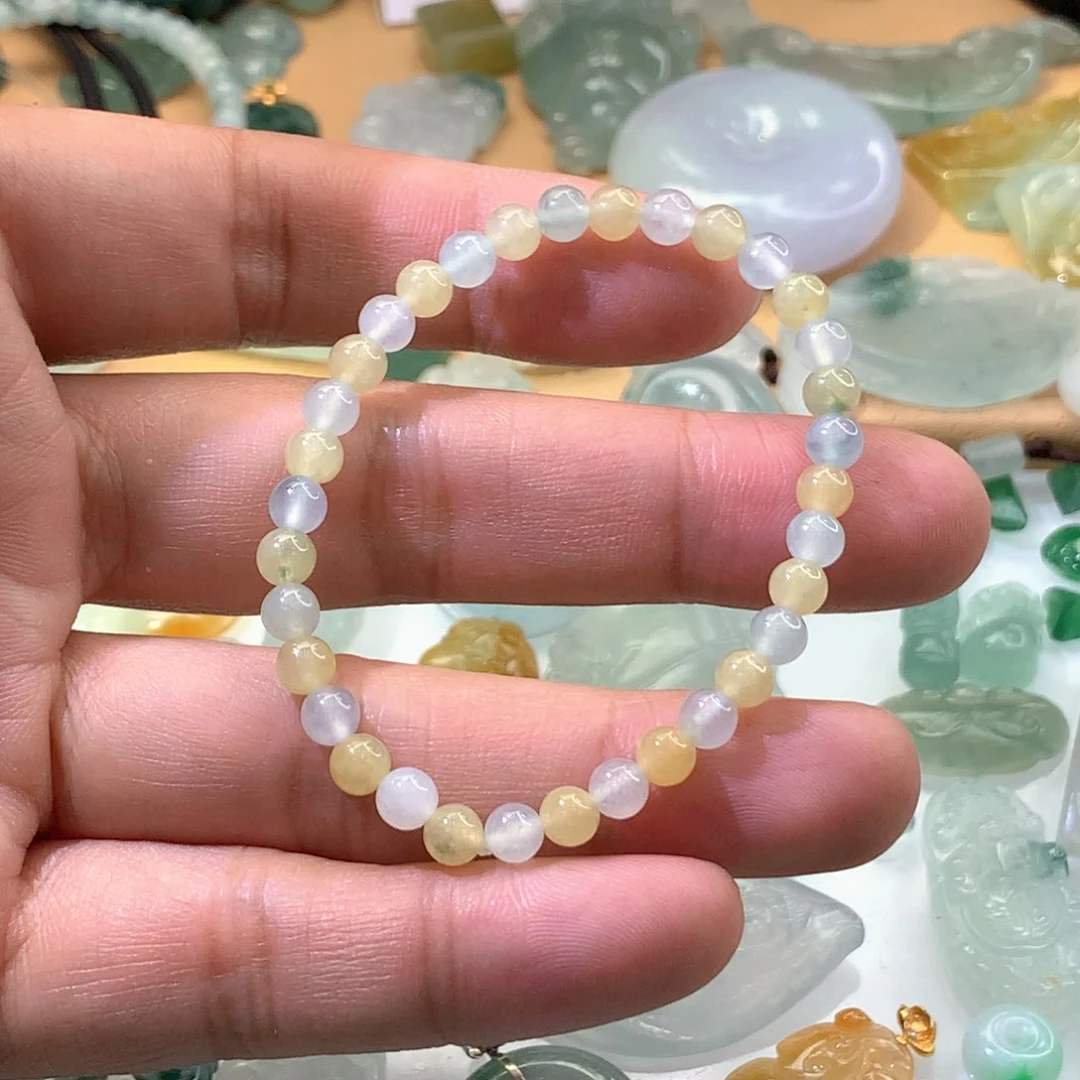 未镶嵌手链翡翠手串