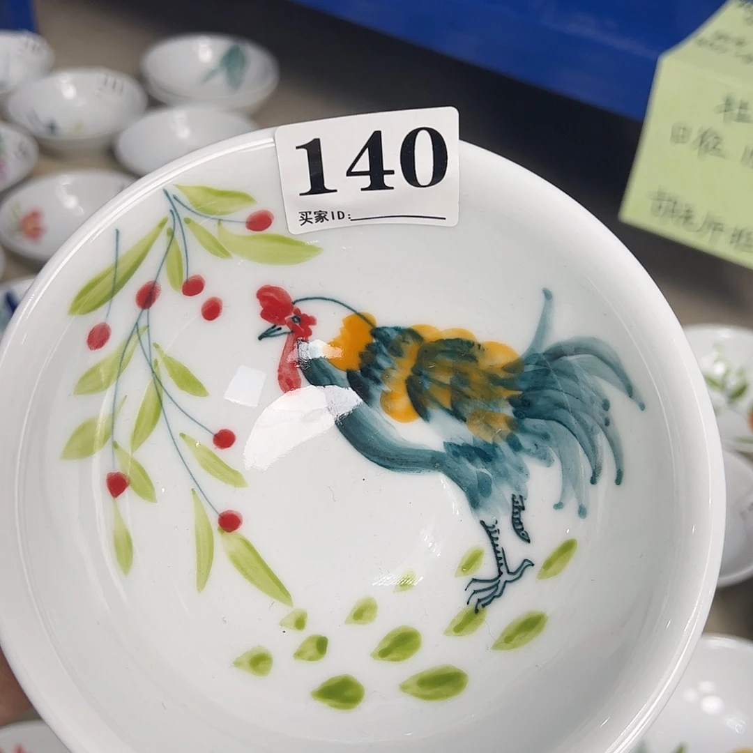 瓷片景德镇陶瓷手工手绘制作