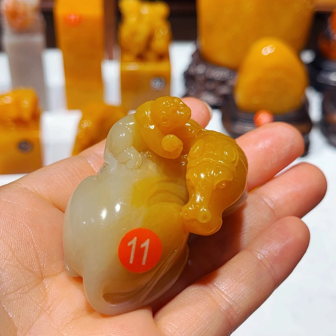 寿山石长*石雕石雕石雕