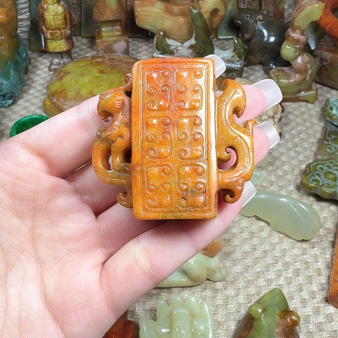白玉菩提吊坠挂件