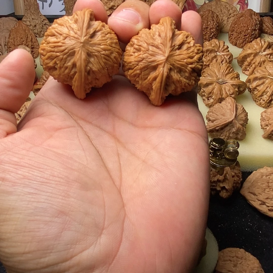 文玩核桃把件X*磨盘