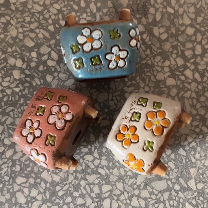 紫砂花盆粗陶材质多肉花盆