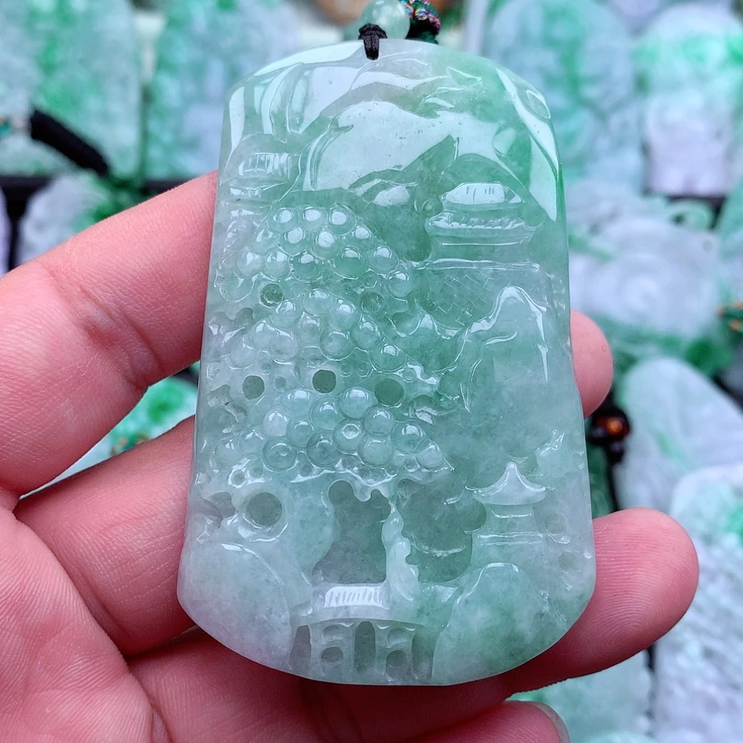 翡翠吊坠(不含链)未镶嵌