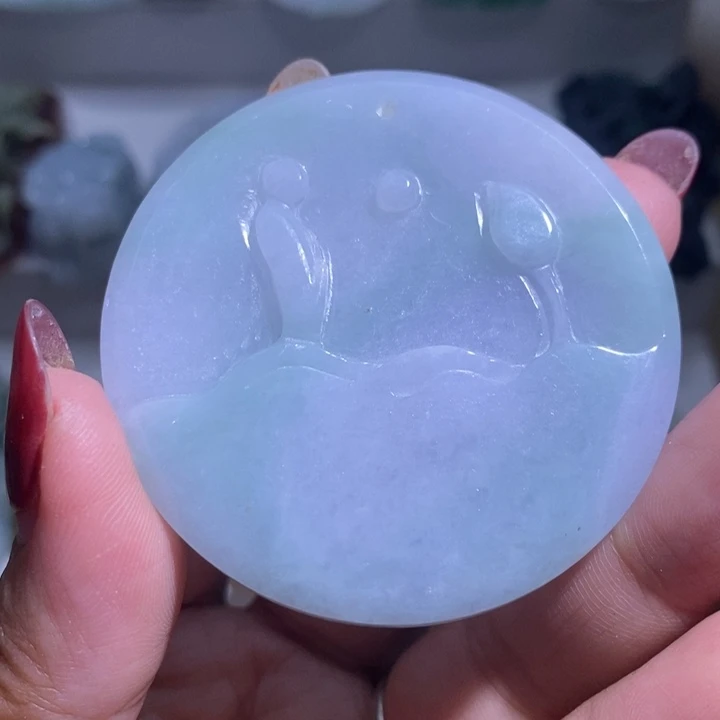 【闪购商品】翡翠挂件未镶嵌悟道