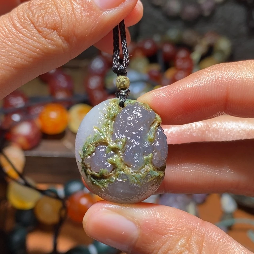 未镶嵌玛瑙/玉髓珠宝半成品