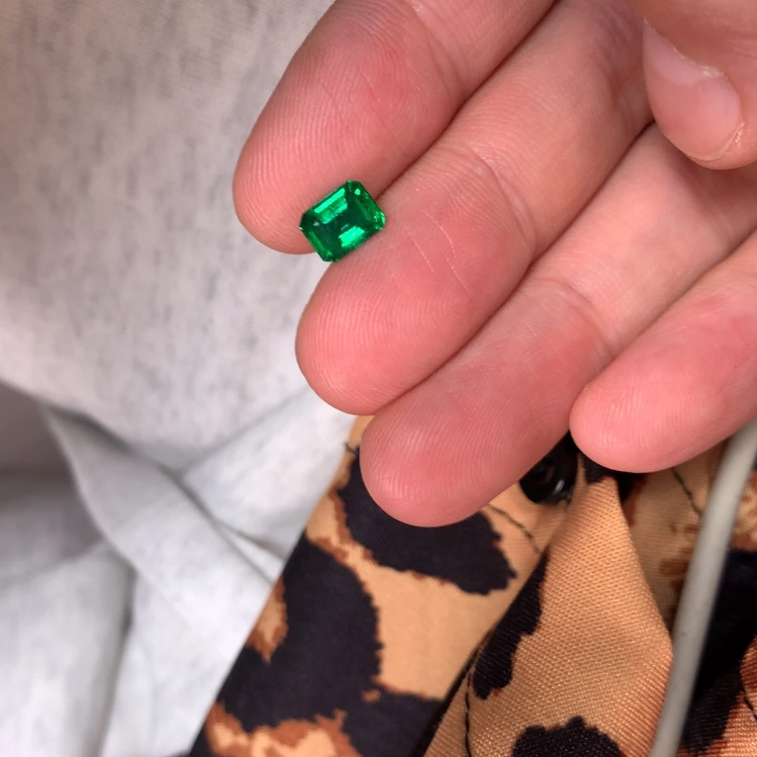 裸石祖母绿98分裸石