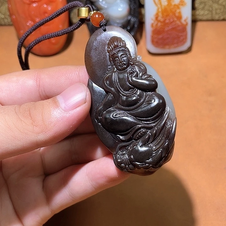 和田玉未镶嵌颈饰CC