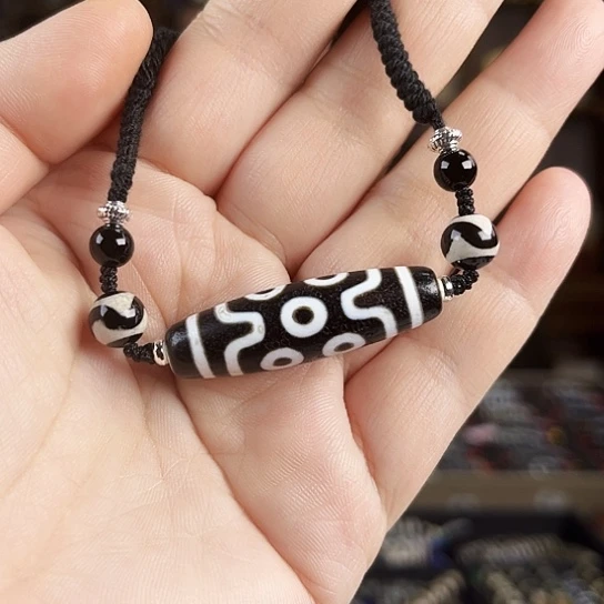 玛瑙/玉髓颈饰合金