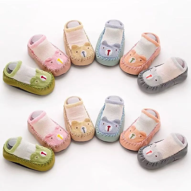 A类常规春天袜子婴儿护脚软底地板袜春秋季宝宝《直播间展示为主》