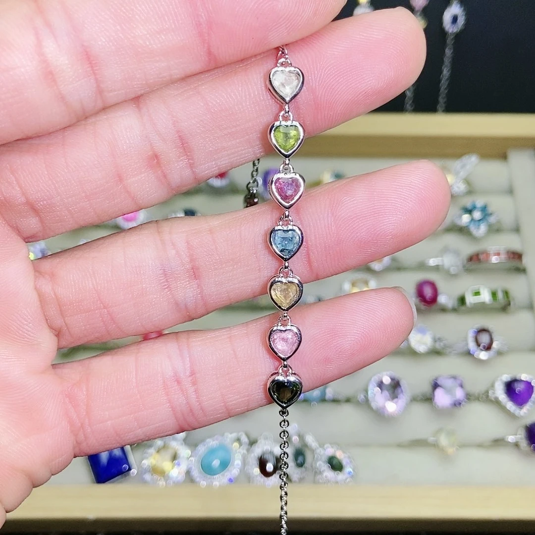 【闪购商品】未镶嵌手链碧玺