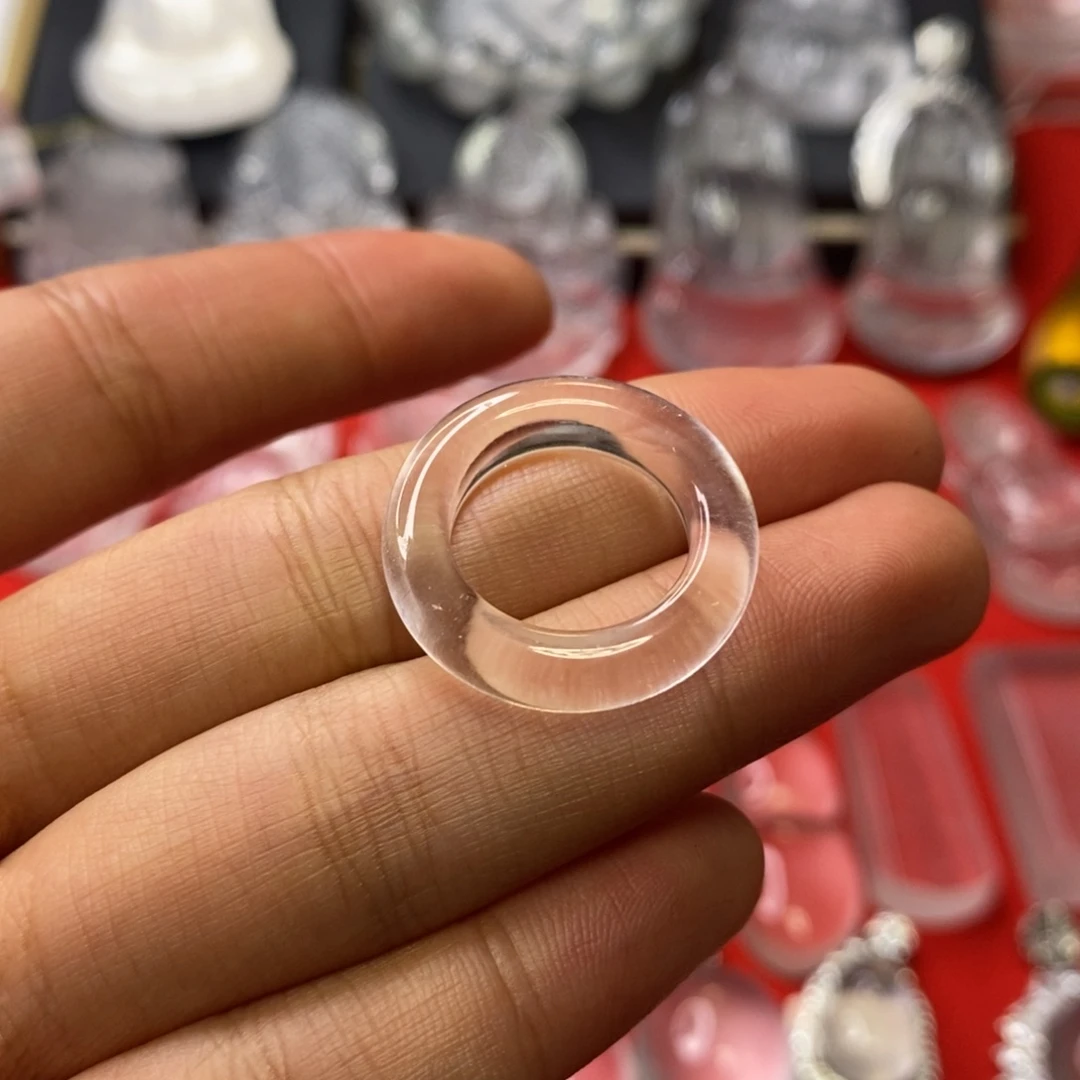 石英质玉未镶嵌吊坠