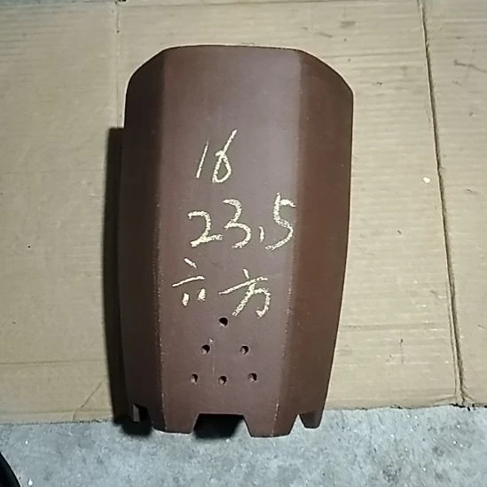 紫砂六方一个紫砂