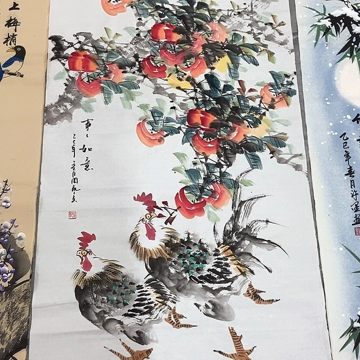 小周画廊的直播间