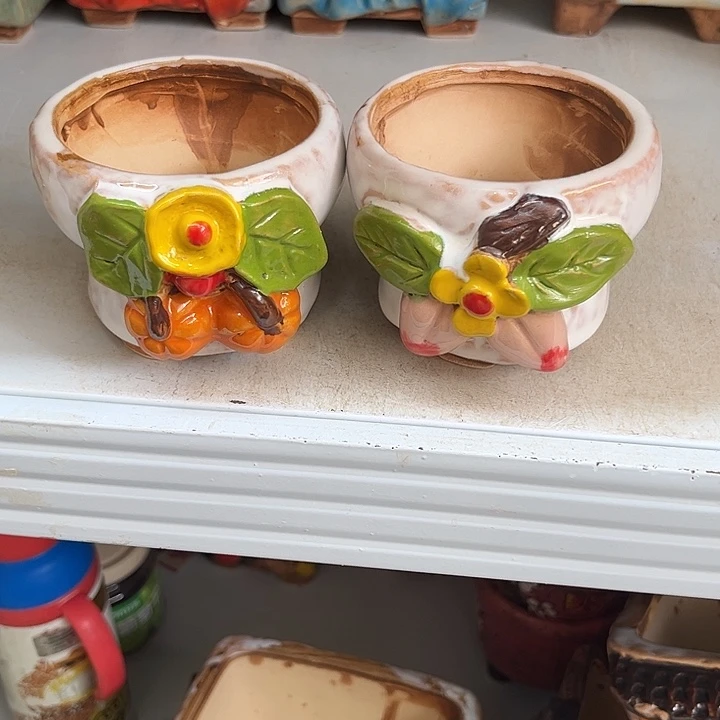 粗陶材质多肉花盆