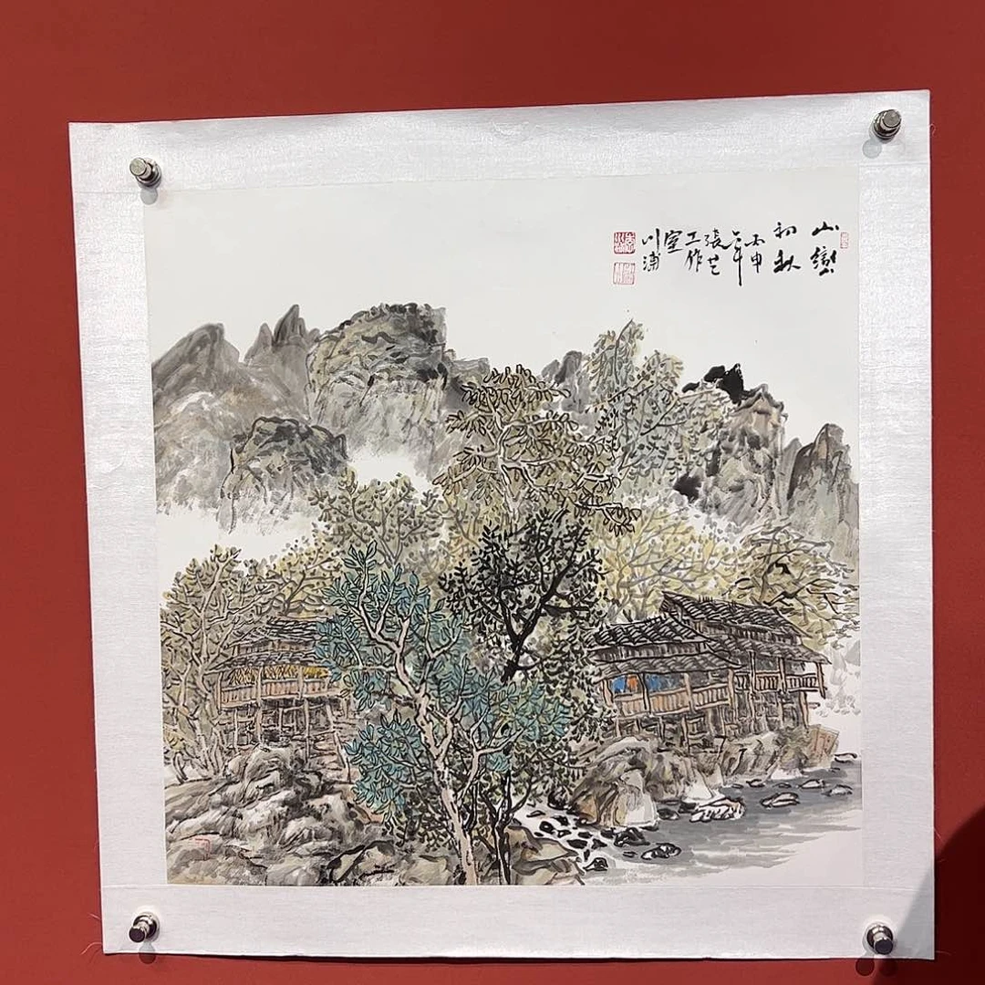 国画李川浦画家作品