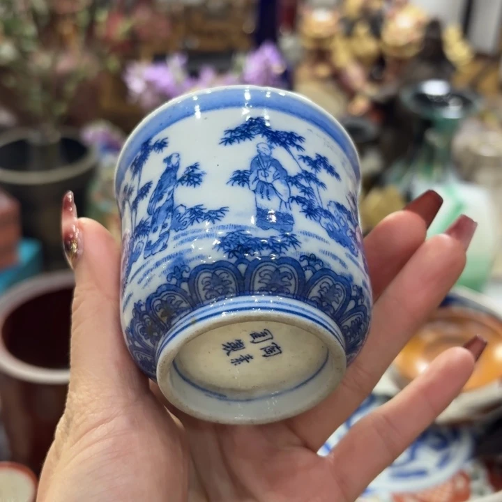 陶瓷古美术置物摆件