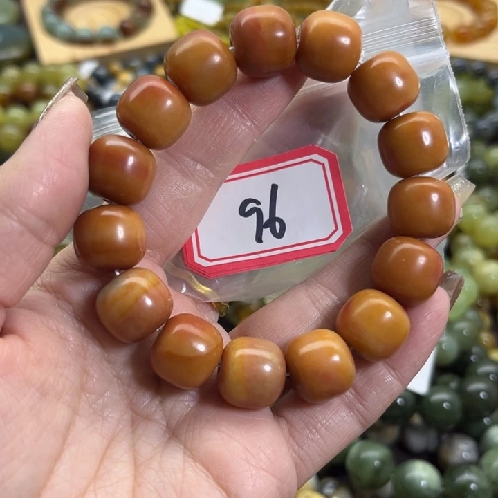 蛇纹石玉未镶嵌手链