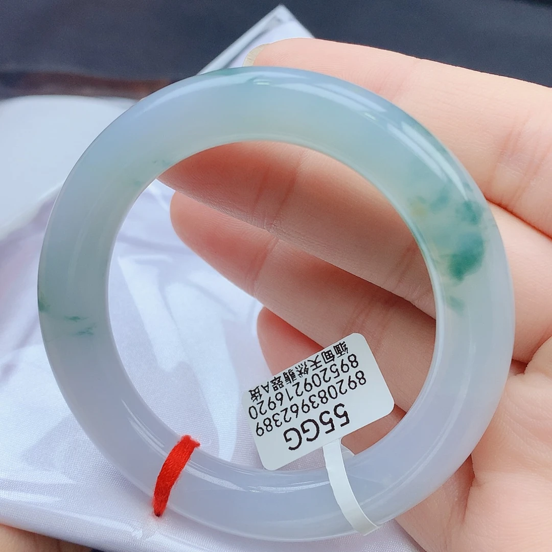 翡翠未镶嵌手镯天然缅甸翡翠A货手镯