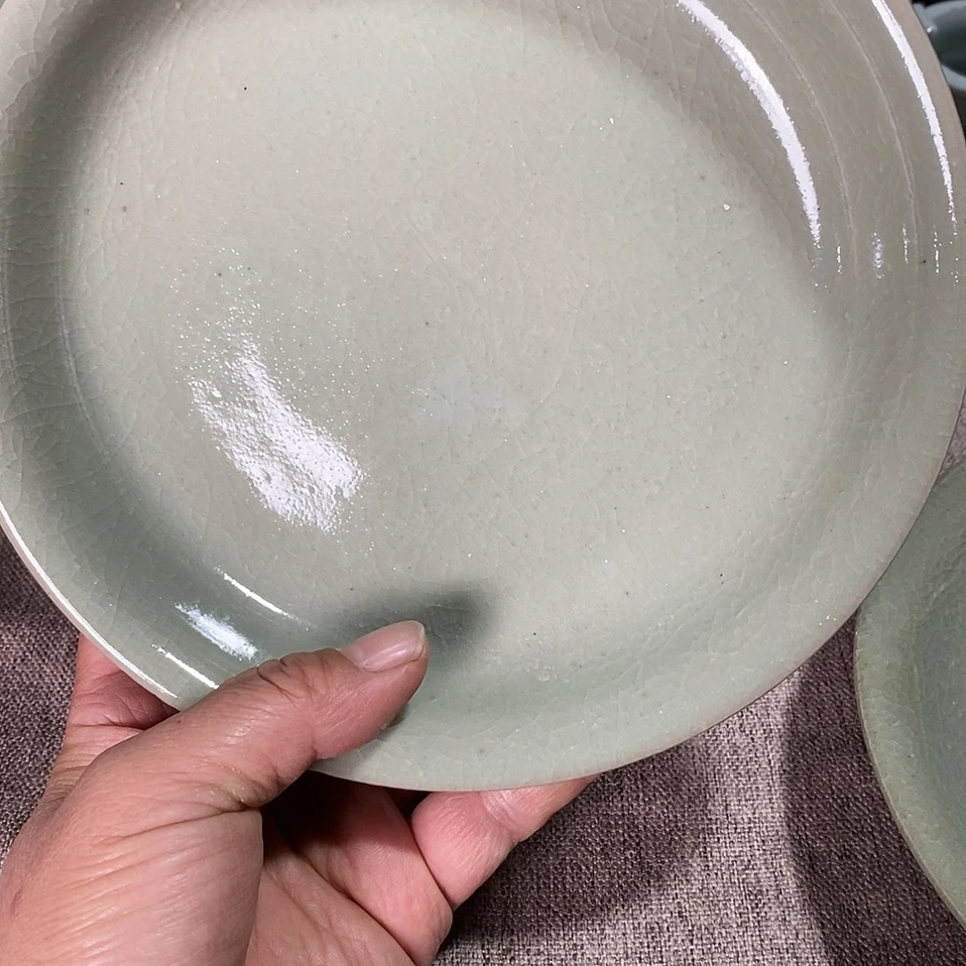摆件¥**哥柴烧汝窑精品洗