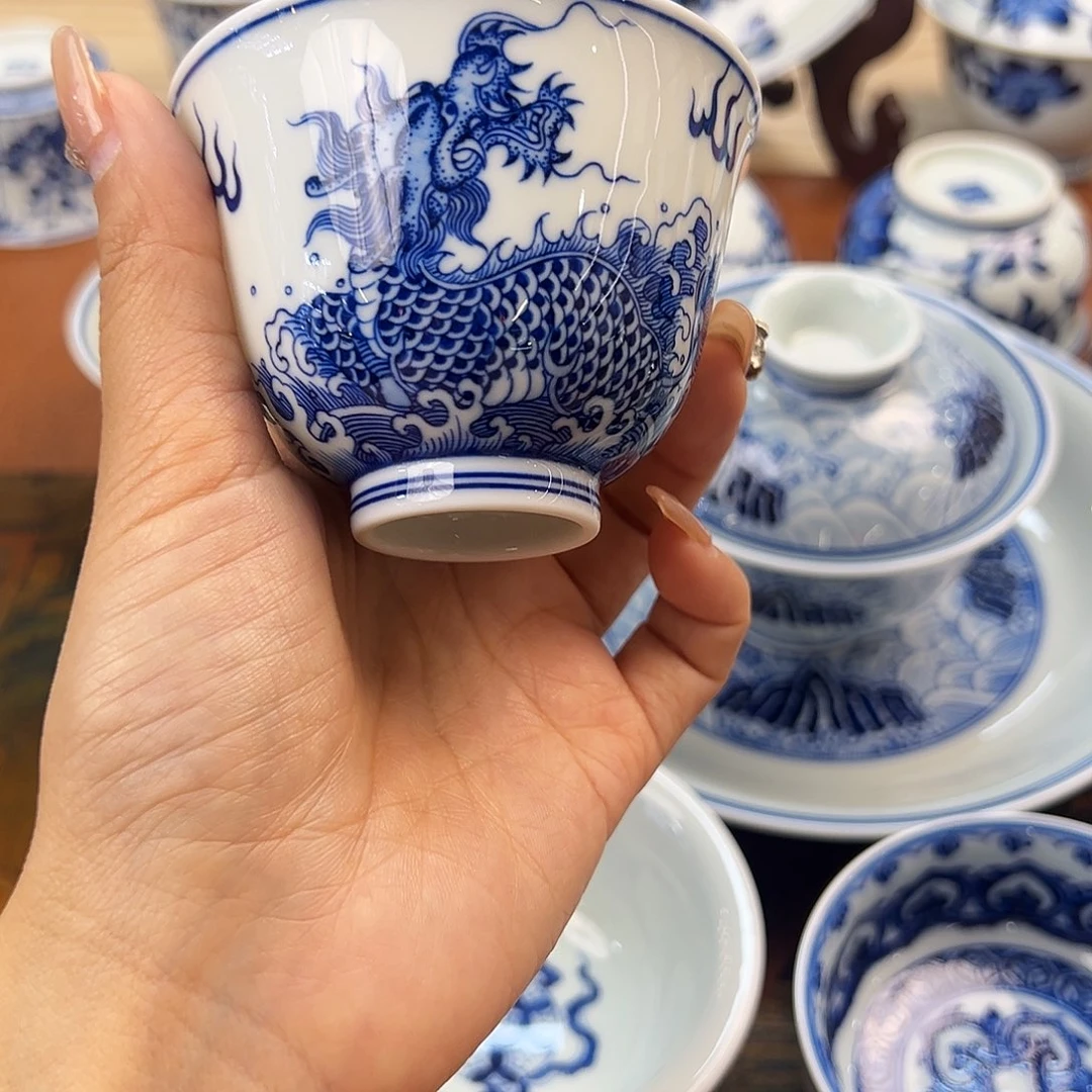 杯景德镇手绘主人杯