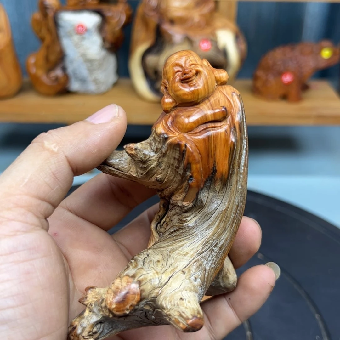 木?****?崖柏木摆件手把件