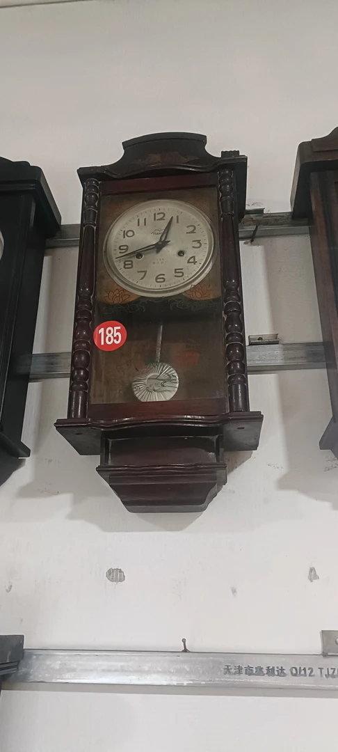 中式复古雕花挂钟客厅摆钟机械钟声时钟