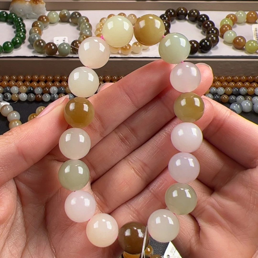 和田玉手链未镶嵌