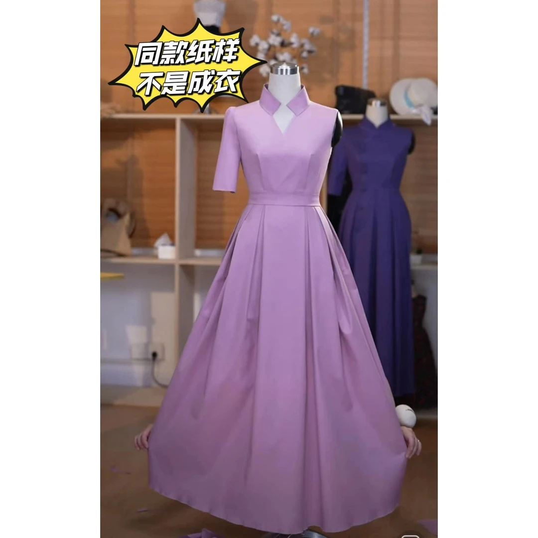 【纸样】629连衣裙纸样定制产品不支持退换