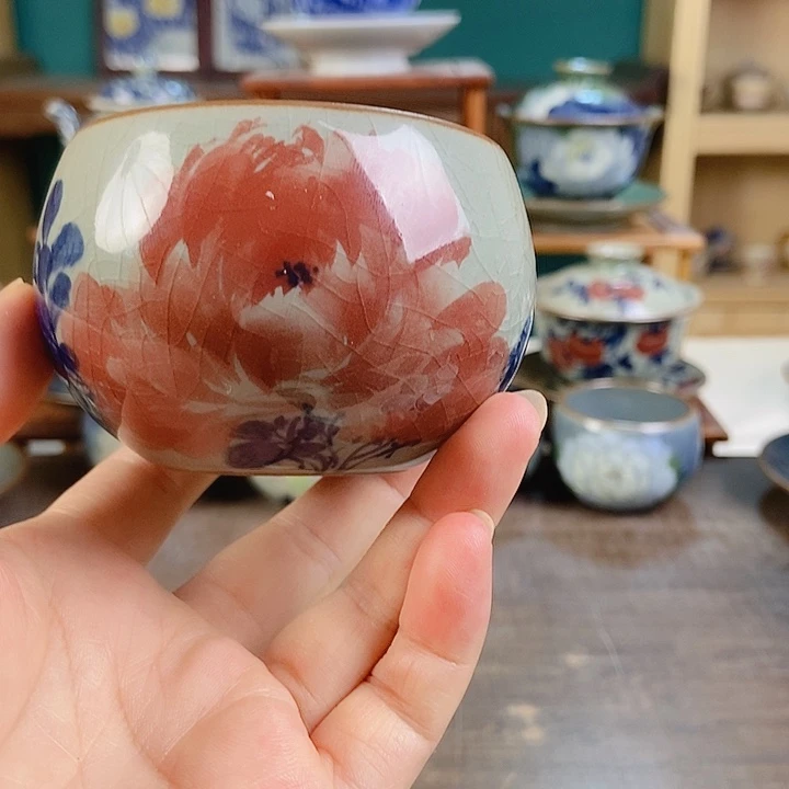 瓷片手工制作工艺精湛等