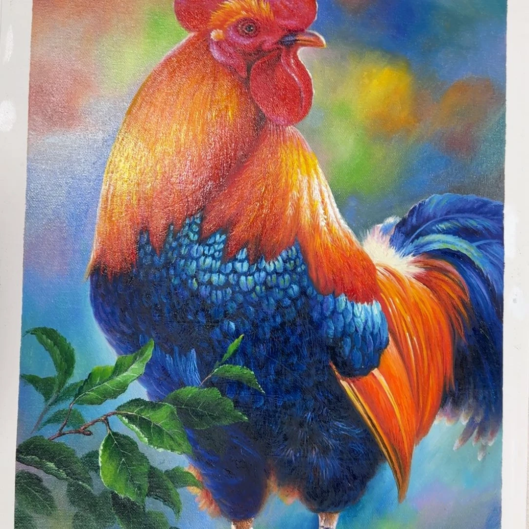 油画加油加油努力加油加油