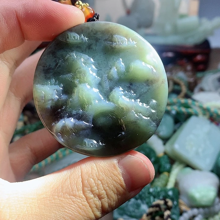 未镶嵌和田玉挂件