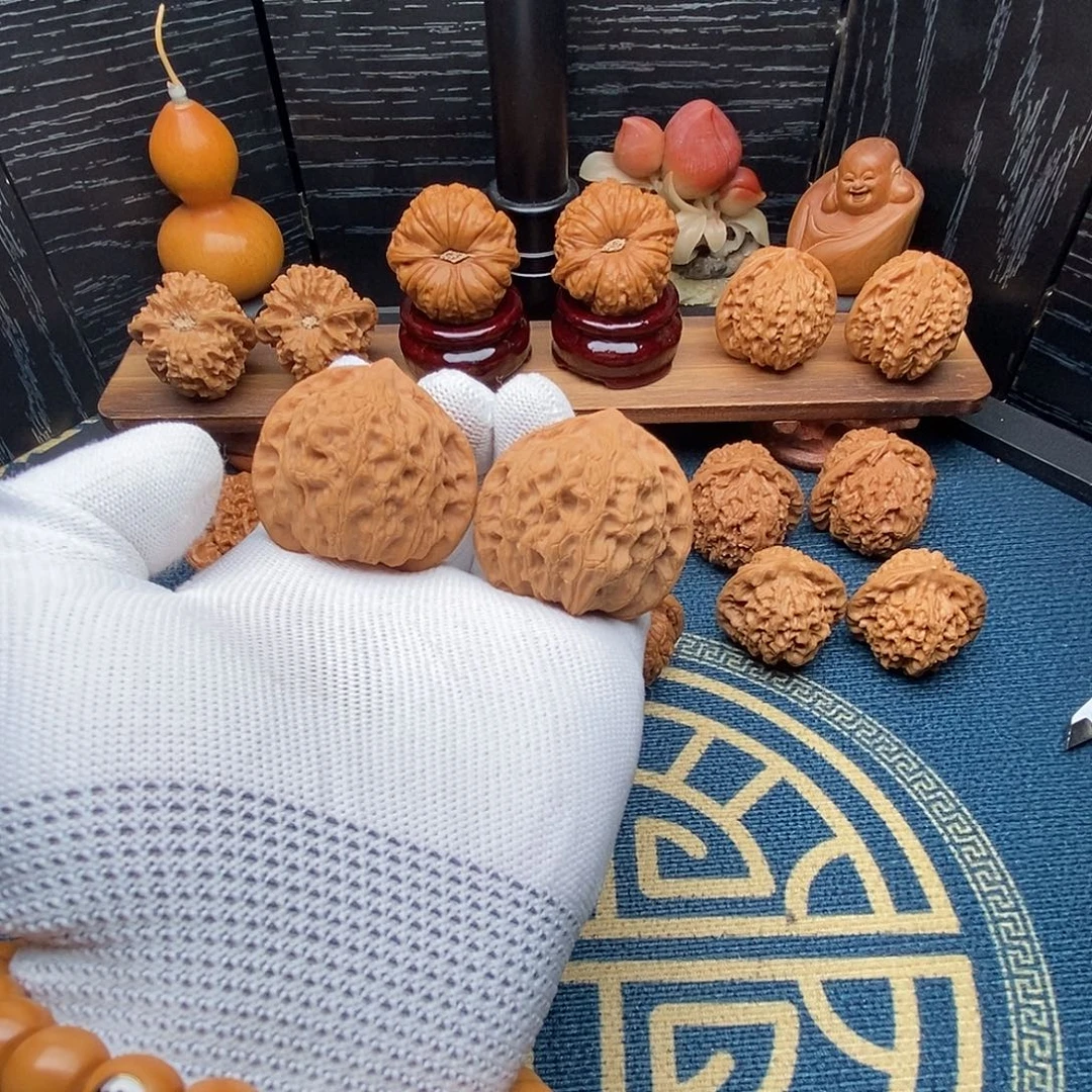 文玩核桃吊坠公子帽43尺